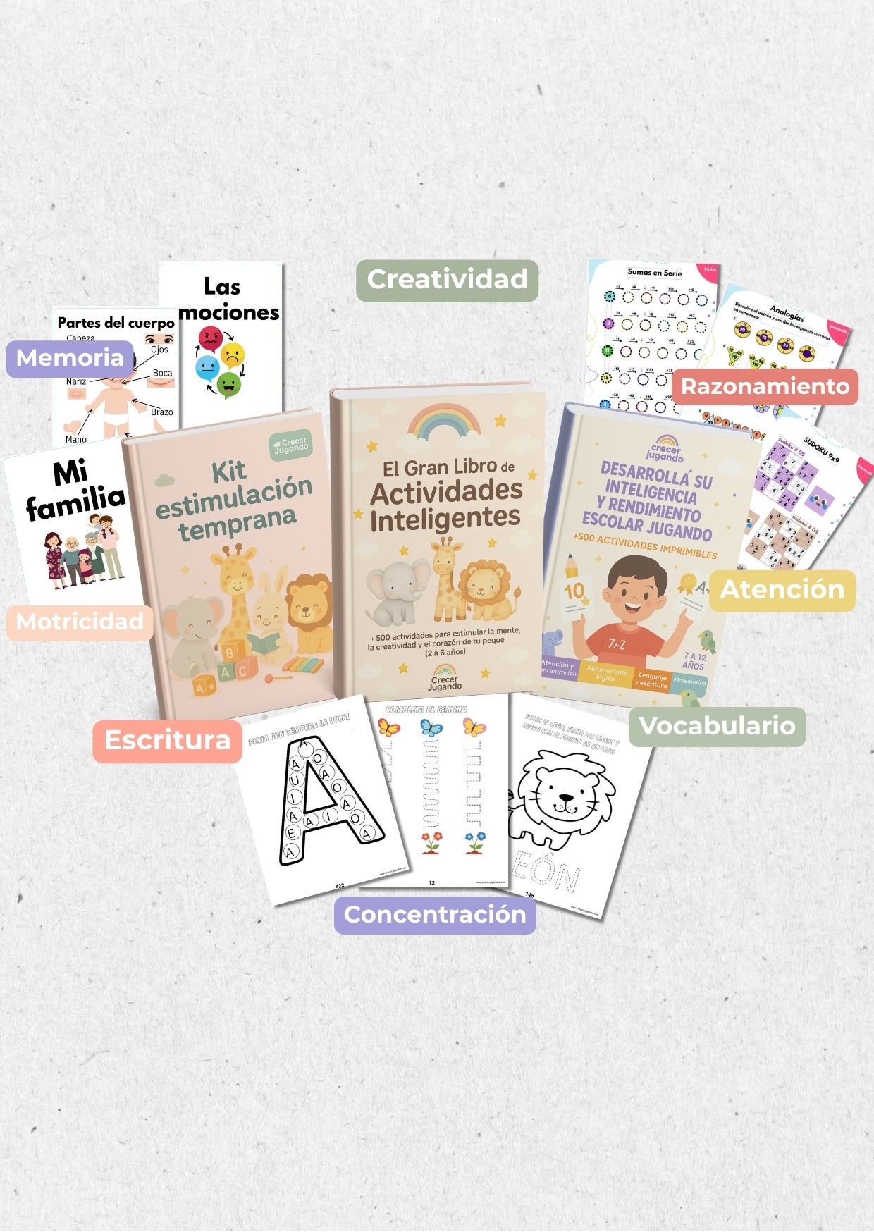 Biblioteca de Estimulación Infantil 0 a 12 años